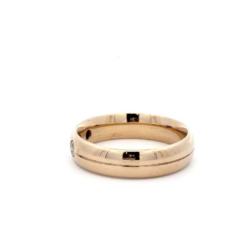 Estate Men's Ring with Diamonds - Image 2
