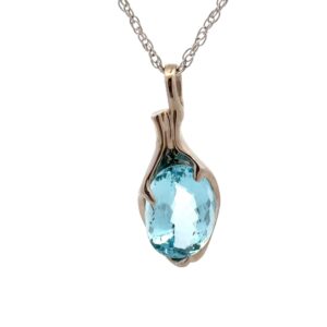 Estate Aquamarine Pendant