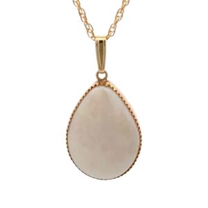 Estate 9 Carat Opal Pendant