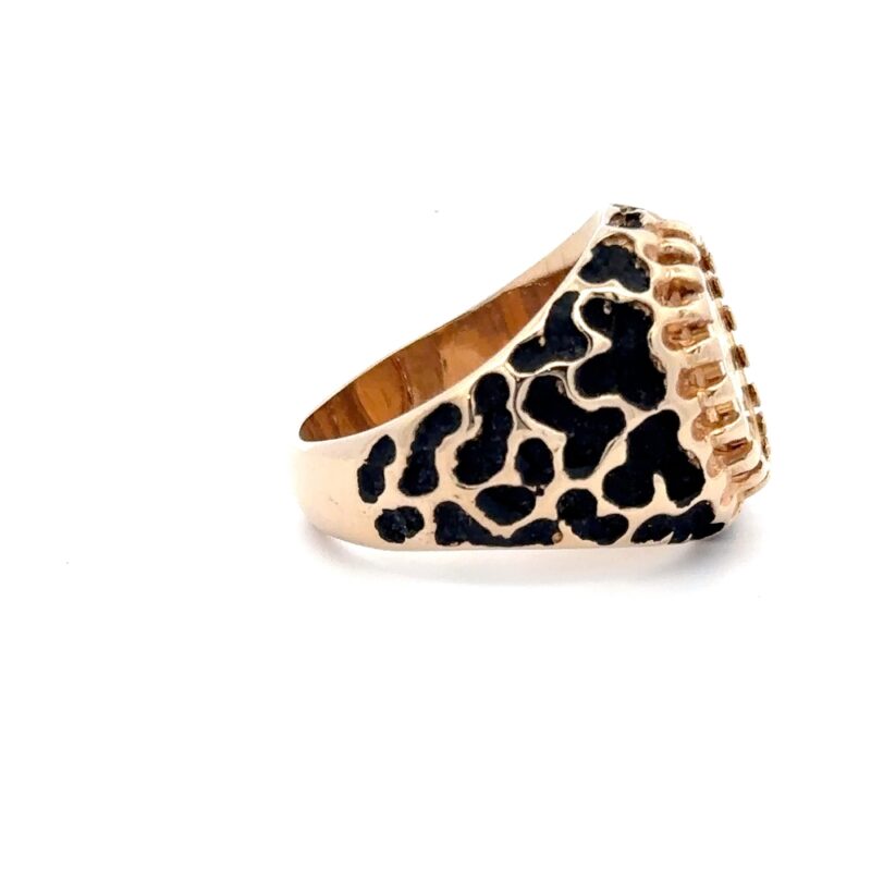 Estate $1 Gold Coin Ring - Image 2