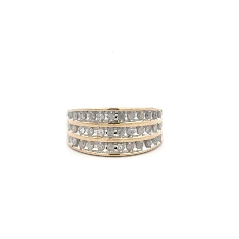Estate Ladies 10k .50 Diamond Ring