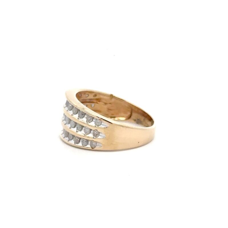 Estate Ladies 10k .50 Diamond Ring - Image 2