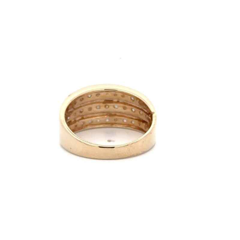Estate Ladies 10k .50 Diamond Ring - Image 4