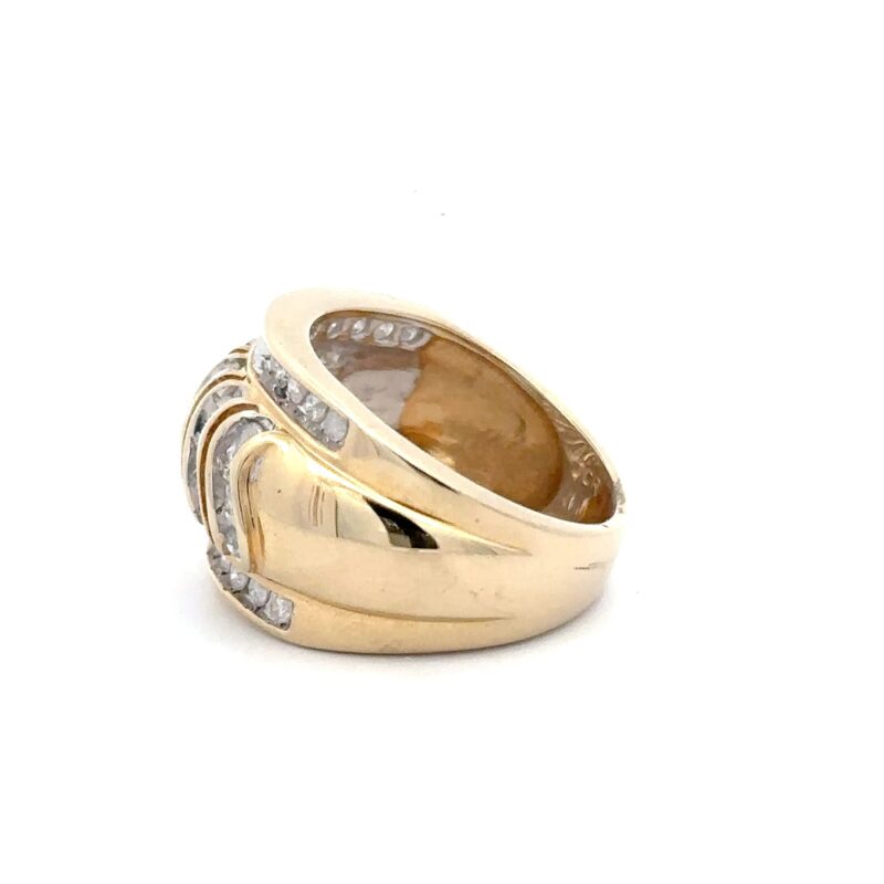 Estate 14K 1 Carat Diamond Ring - Image 2