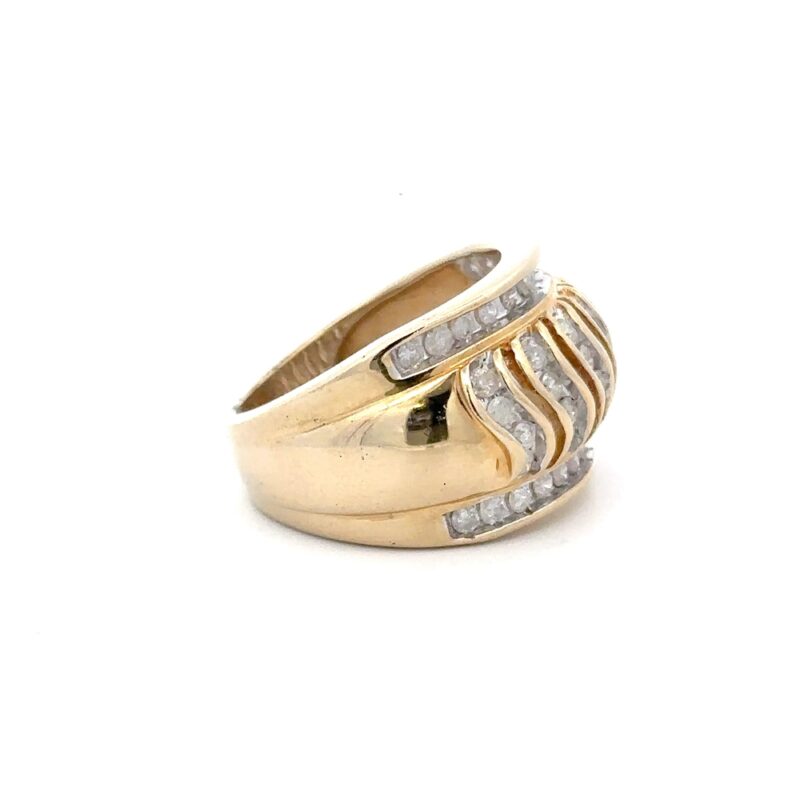 Estate 14K 1 Carat Diamond Ring - Image 3