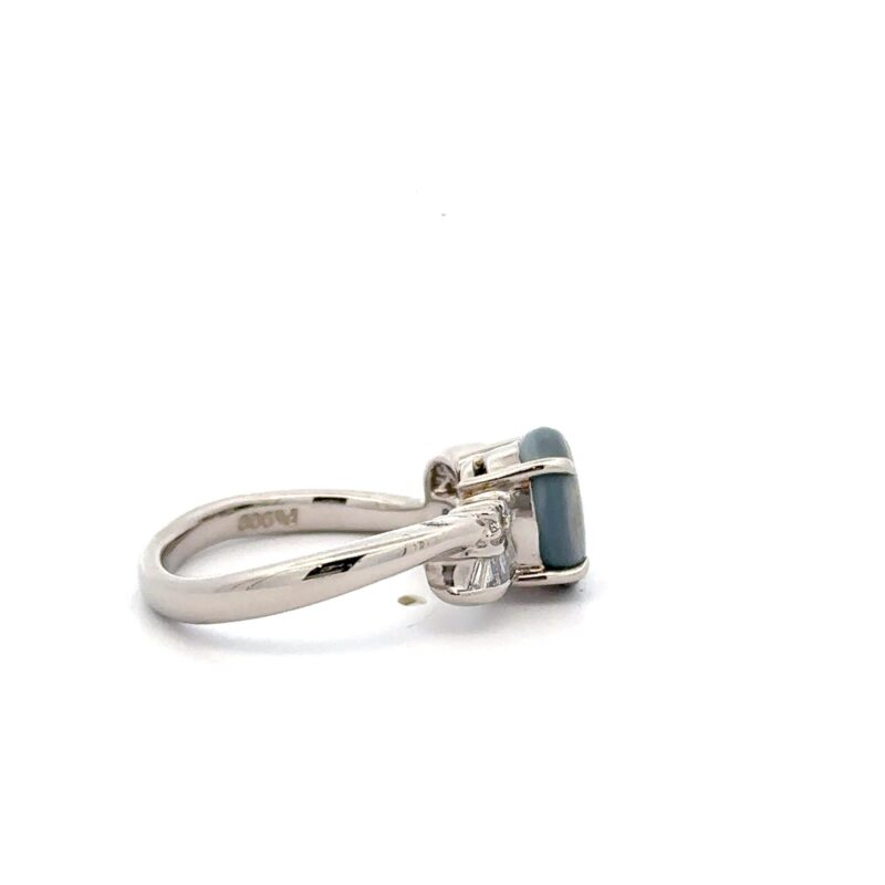 Estate Platinum & Opal Ring - Image 2