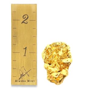 50.2 Gram Natural Gold Nugget Mined in Alaska