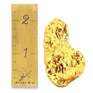 77.8 Gram Natural Gold Nugget from McCarthy, Alaska