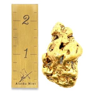 112.2 Gram Natural Gold Nugget from Otter Creek, British Columbia