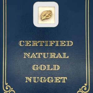 3.4 Gram Natural Gold Nugget from Trapper Creek, Alaska