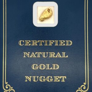 5.4 Gram Natural Gold Nugget from Eureka, Alaska