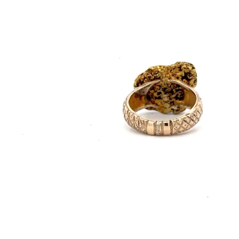 Estate Lady's Nugget Ring - Image 4