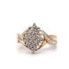 Estate Diamond Cluster Ring