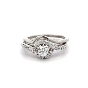 Estate Lady's Diamond Wedding Set