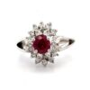 Estate Ruby & Diamond Ring