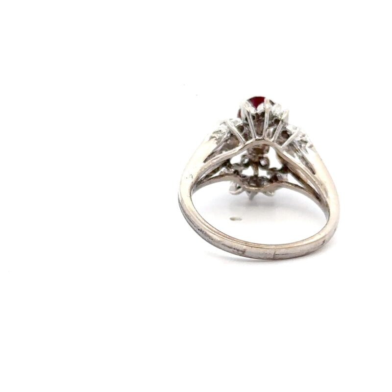 Estate Ruby & Diamond Ring - Image 2
