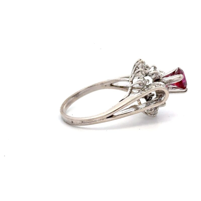 Estate Ruby & Diamond Ring - Image 4