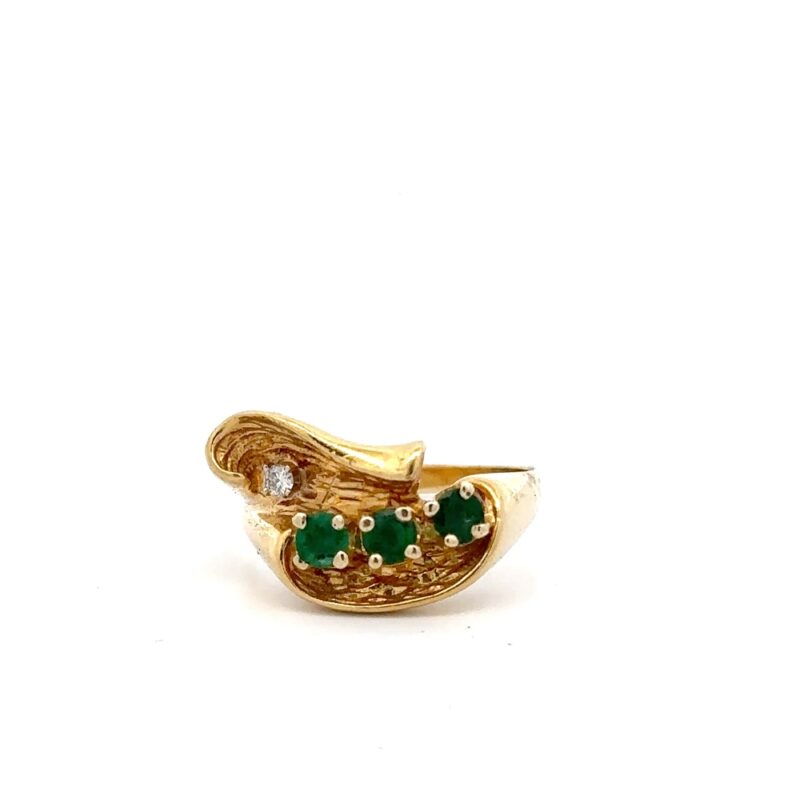 Estate Ladies Emerald Ring