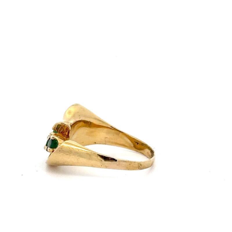 Estate Ladies Emerald Ring - Image 2