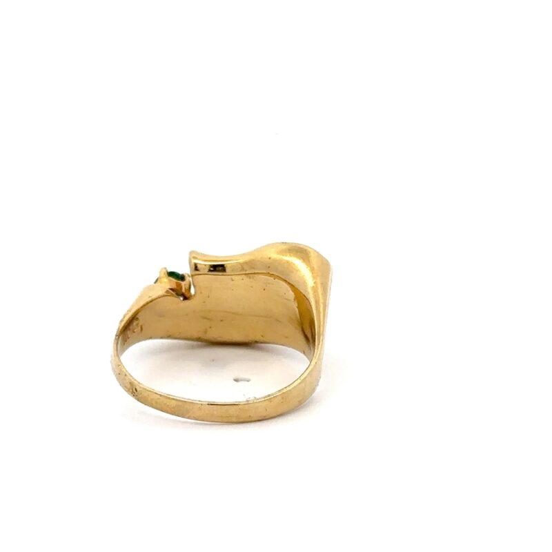 Estate Ladies Emerald Ring - Image 4