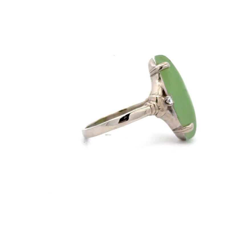 Estate Jade Ring - Image 4