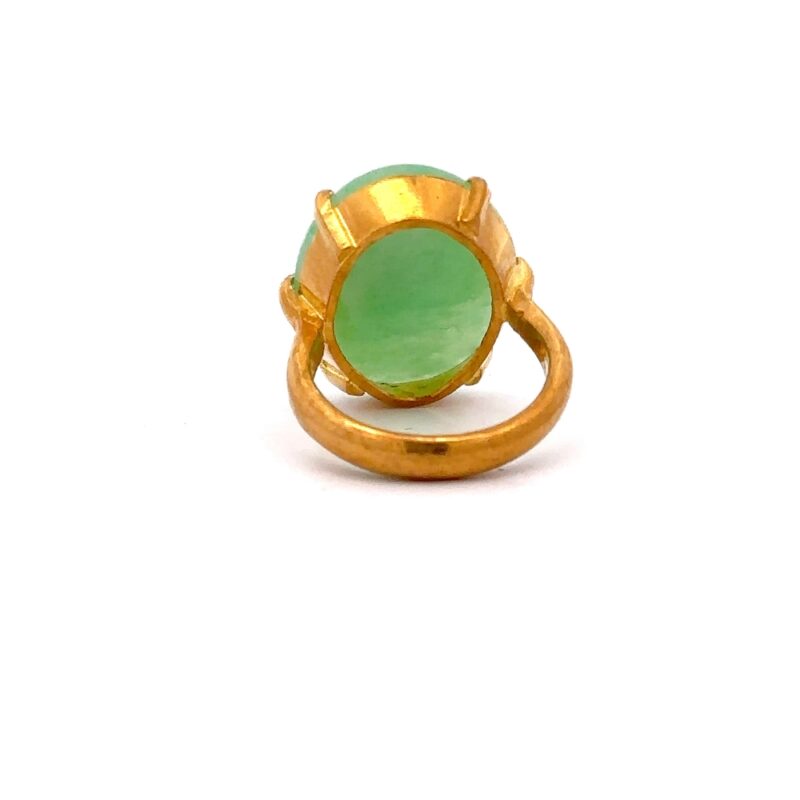 Estate 24k Pinky Ring - Image 2