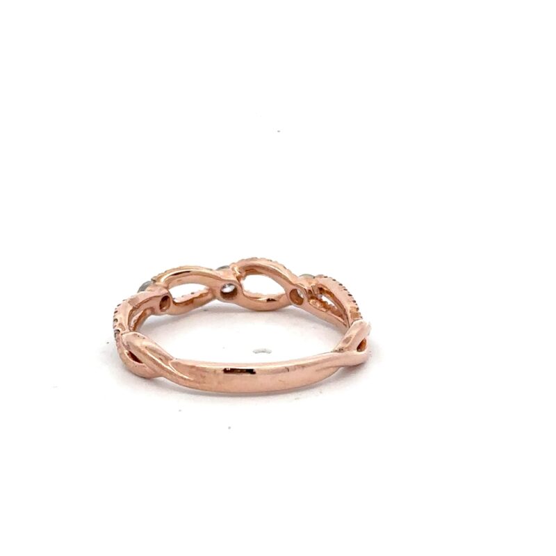 Estate Ladies Rose Gold Ring - Image 4