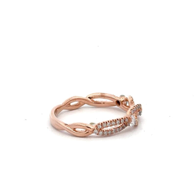 Estate Ladies Rose Gold Ring - Image 3