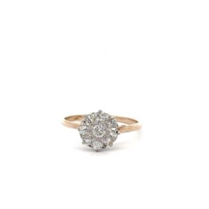Estate Lady's Diamond Gold Ring