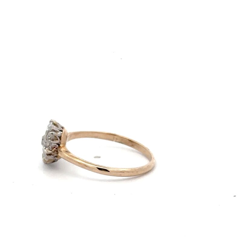 Estate Lady's Diamond Gold Ring - Image 2