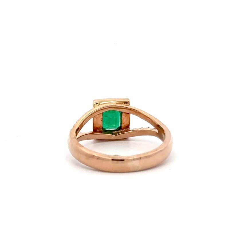 Estate Ladies Columbian Emerald Ring - Image 4