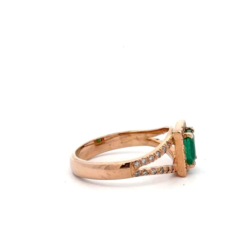 Estate Ladies Columbian Emerald Ring - Image 3