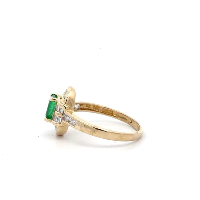 Estate Ladies Emerald Ring - Image 2
