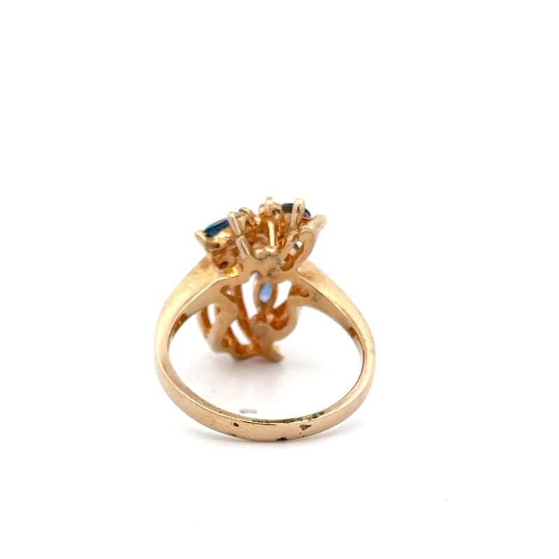 Estate Ladies Sapphire Ring - Image 4