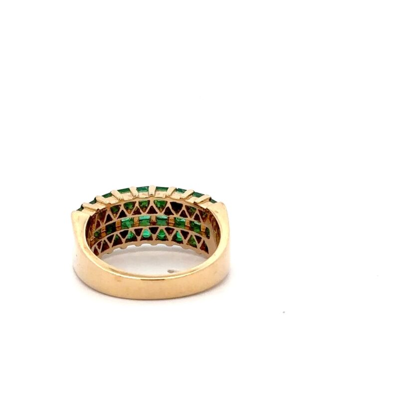 Estate Lady's Emerald & Diamond Ring - Image 4
