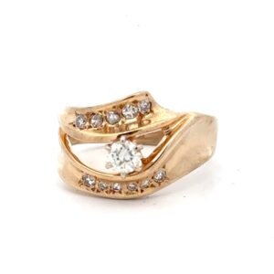Estate Natural Diamond Ring