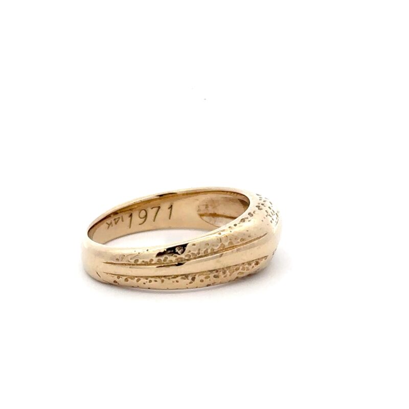 Estate 14K Gold Band - Image 3