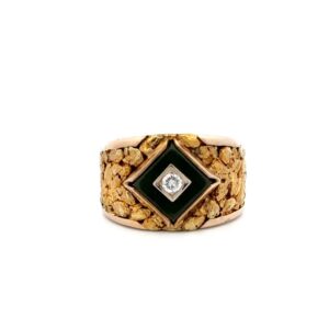 Estate Men's Nugget Ring