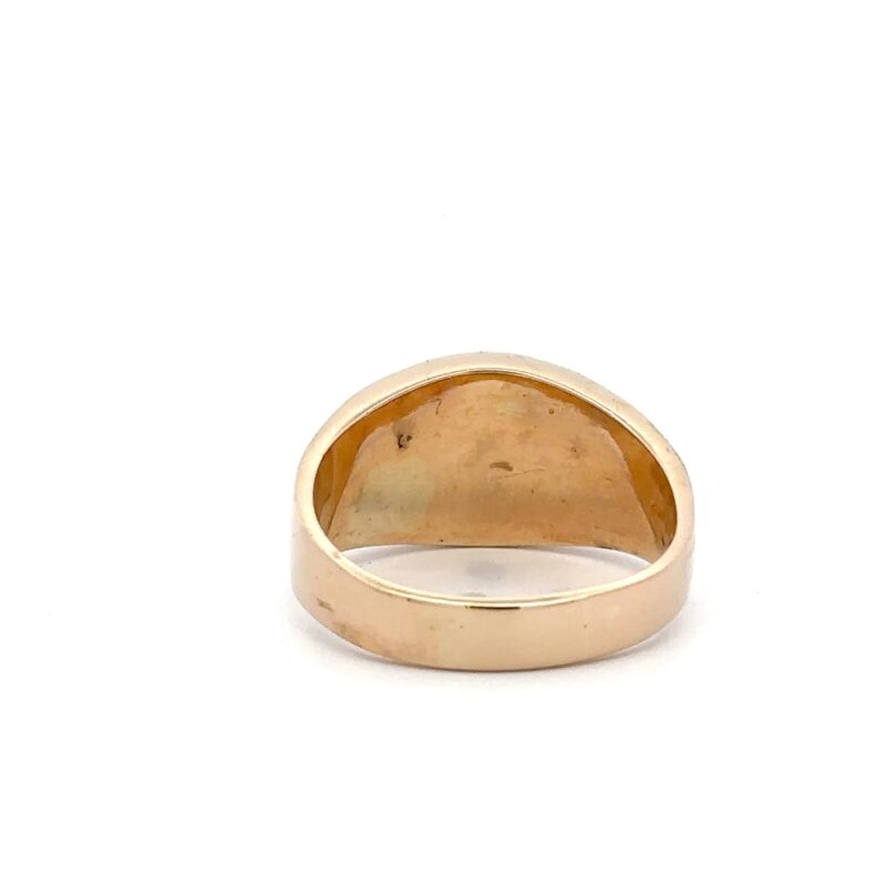 Estate Men's Ram Head Ring - Image 4