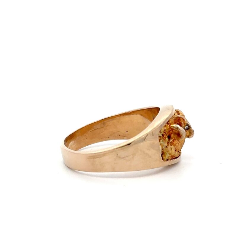 Estate Men's Ram Head Ring - Image 3