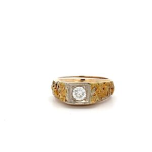 Estate Men's Nugget Ring