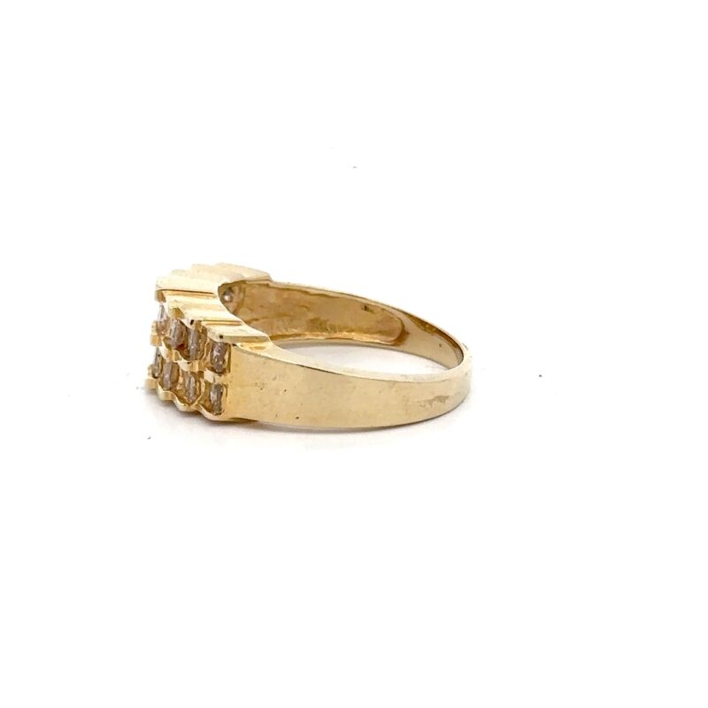 Estate Ladies Diamond 14k Ring - Image 5