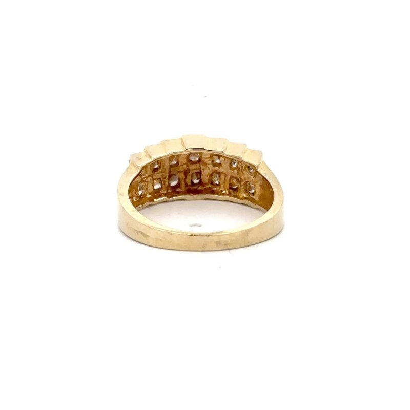 Estate Ladies Diamond 14k Ring - Image 4