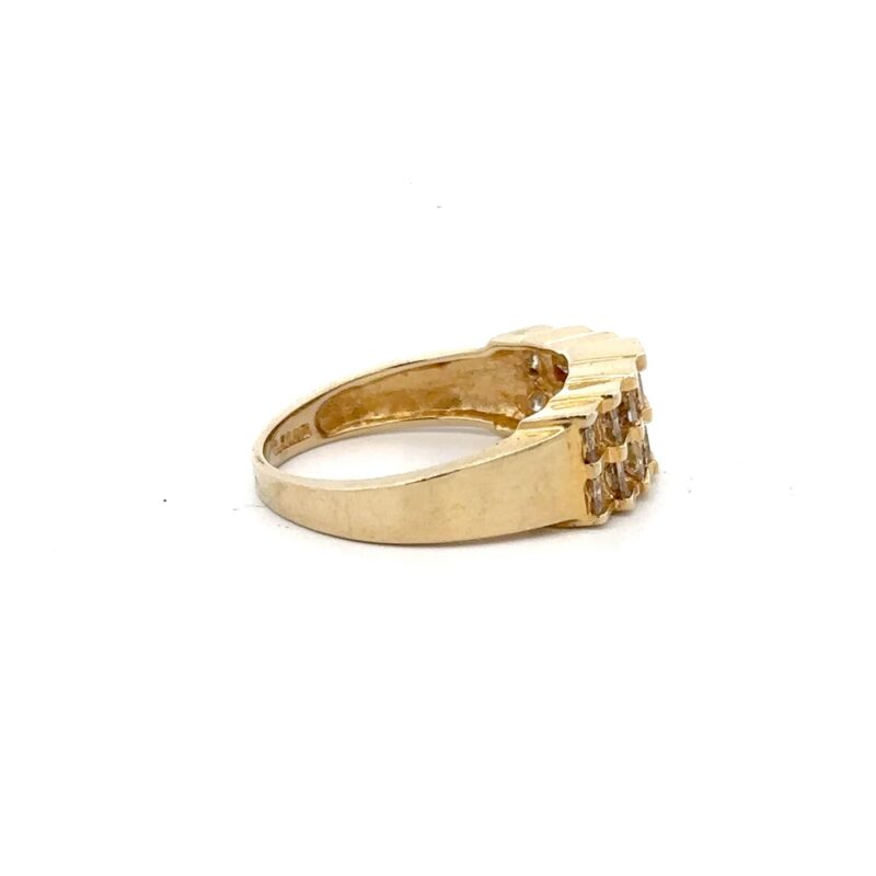 Estate Ladies Diamond 14k Ring - Image 3
