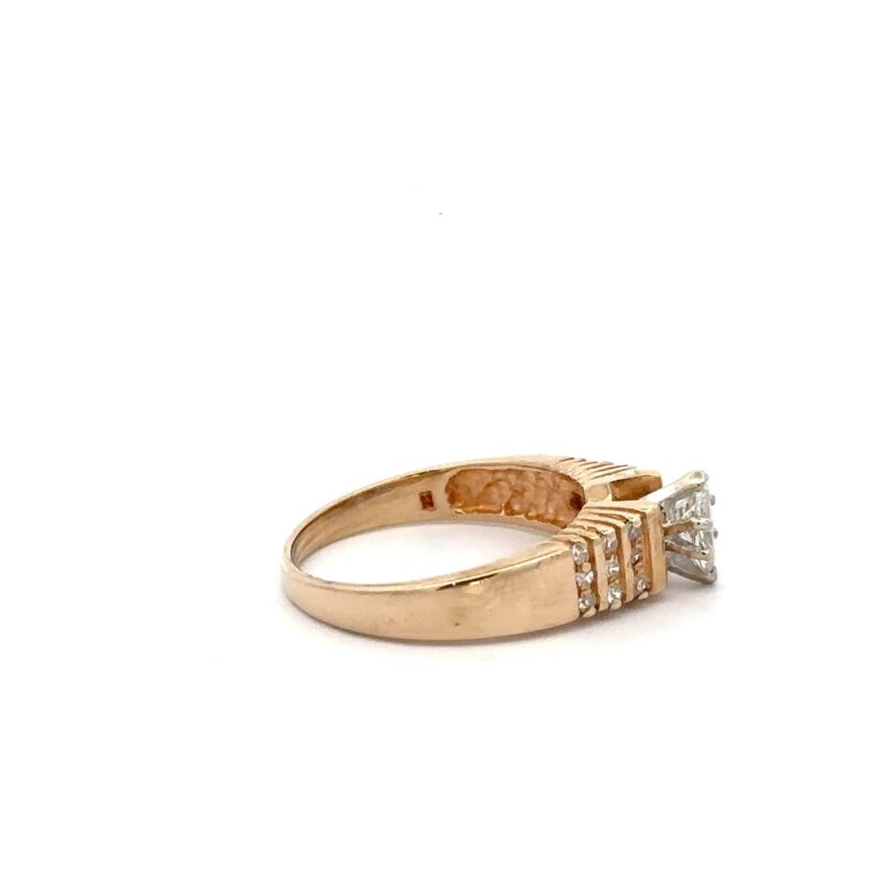 Estate Gold Diamond Ring - Image 3