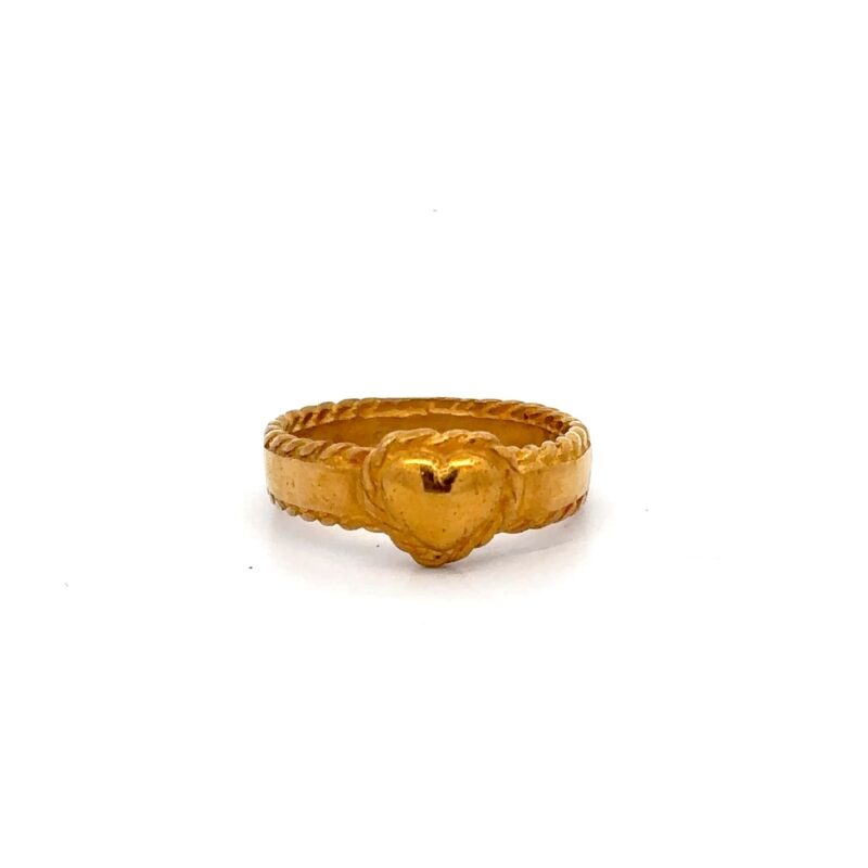 Estate Ladies Heart Ring