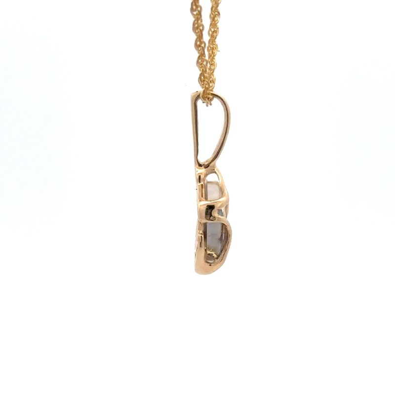 Gold Quartz Pendant PN1079Q - Image 2