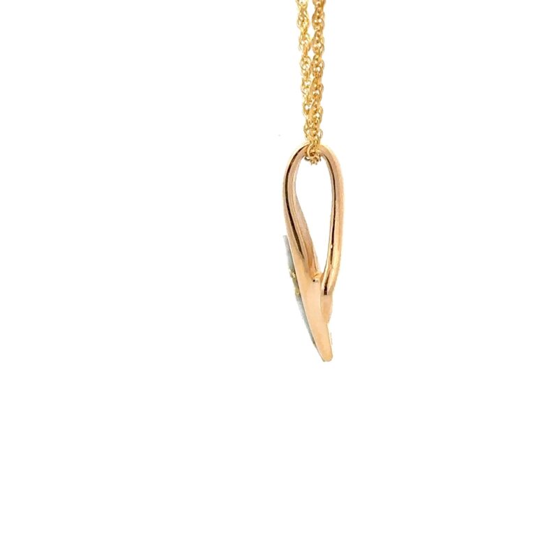 Gold Quartz Pendant PDL8SD8QX - Image 3