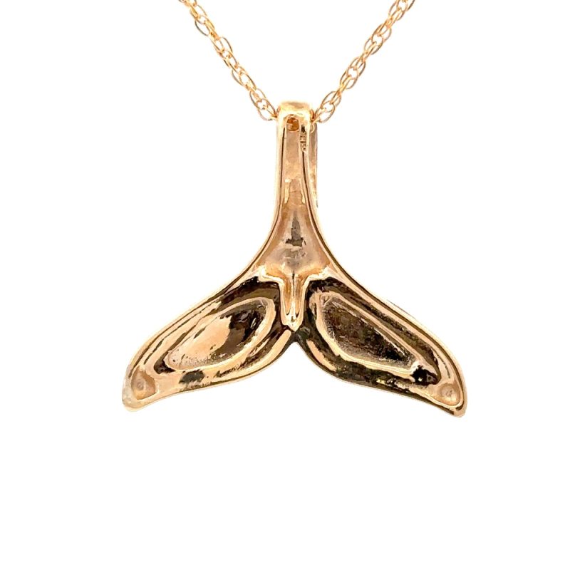 Gold Quartz Whale Tail P3233-GQ - Image 3