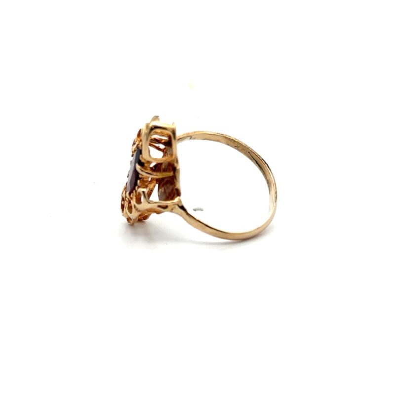 Estate Garnet Ring - Image 4